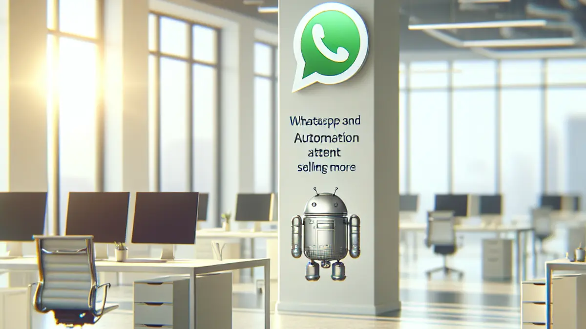 WhatsApp con IA: automatiza tu atención y vende más WhatsApp con IA: automatiza tu atención y vende más